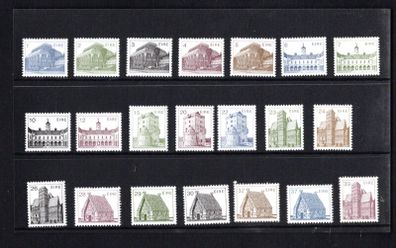 1982-90 Ireland Third (Sixth per Hibernian) Definitive Series Irish Architecture Low Values Presentation Pack includes stamps Mint Never Hinged (MNH)