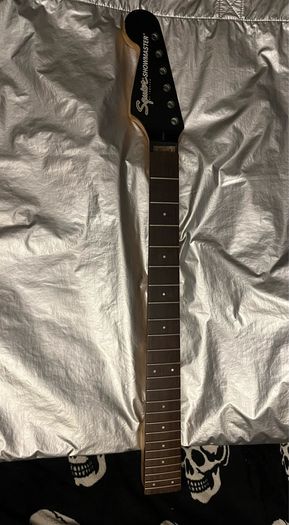 Fender Stratocaster squier electric guitar basswood body 24 frets neck parts accessories