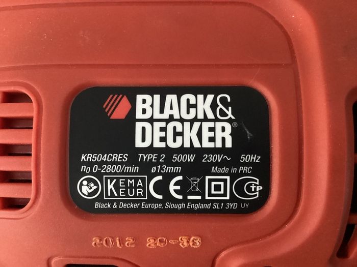Black & Decker KR504CRES Drill