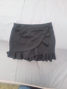 Short Black Skirt from Quiz
