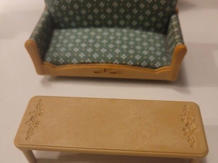 Sylvanian Family House, furniture & figures
