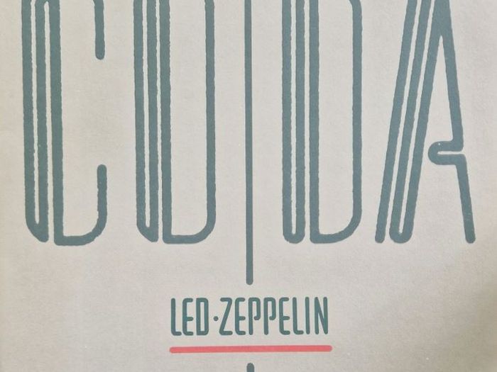 LP Led Zeppelin - III + Presence + Coda - Iconic records - LP albums.