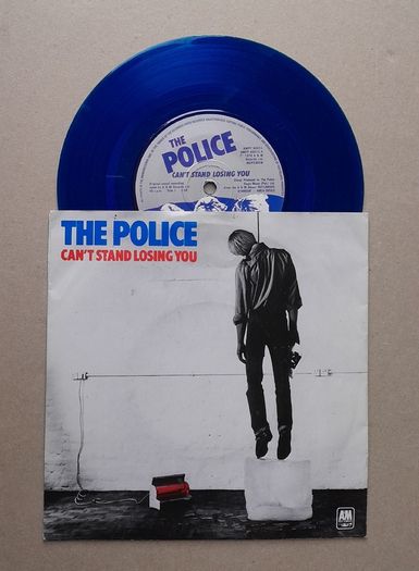 The Police Can't Stand Losing You Blue Vinyl