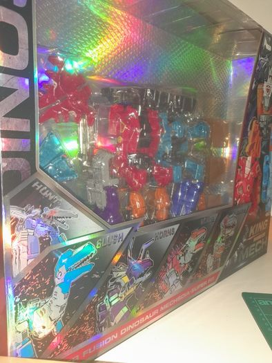 King Mech Warrior  Super Fusion Dinosaur Mech