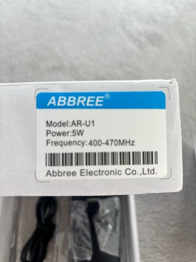 Abbree Walkie talkie 400 470 MHz new