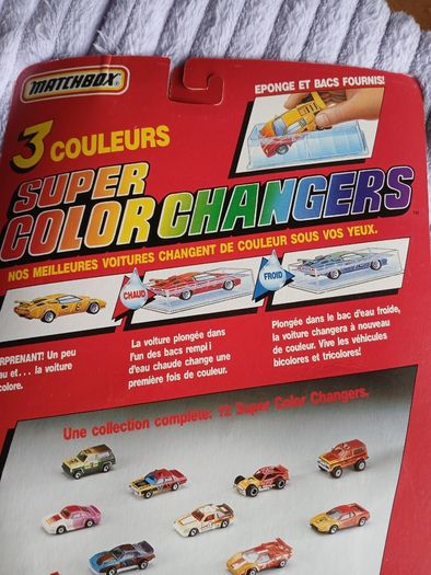 Ferrari Testarossa / Buick Le Sabre Matchbox Super Colour Changers