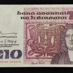 Ireland | 1978 | 10 Pounds | P.72a | LJC 275782 | aUNC