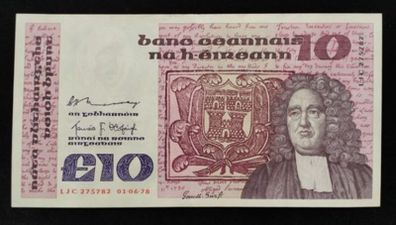 Ireland | 1978 | 10 Pounds | P.72a | LJC 275782 | aUNC