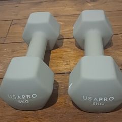 5 kg dumbell pair USAPRO