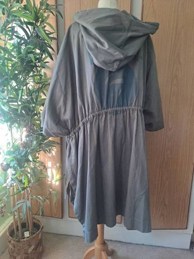 Designer Luukaa kaki parka jacket