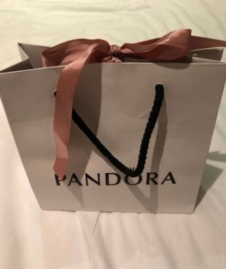 Pandora 3 Stone Vintage Silver Ring