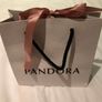 Pandora 3 Stone Vintage Silver Ring Image 5