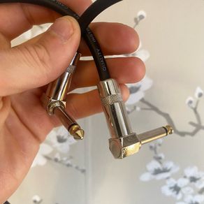 Pro snake patch cable 6.3mm metal jacks