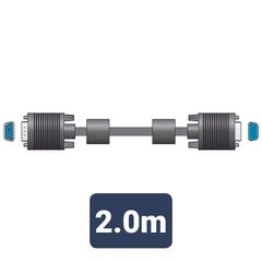 VGA Plug to Plug Lead 2 Meters