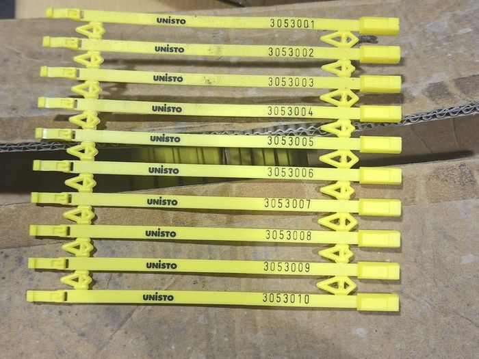 security numbered seals