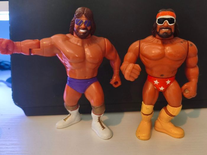 Vintage 90s Hasbro WWF Wrestlers