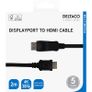 Display Port to HDMI Cable 2 Meter Image 2