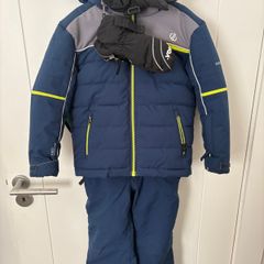 Kids ski complete outfit, gloves & goggles