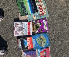 Books of knowledge - science, maps, space...