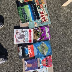 Books of knowledge - science, maps, space...