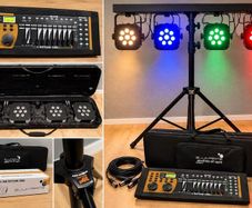 Stairville DMX-Master II + Stairville Stage TRI LED Bundle Complete