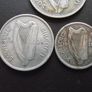 1928 Irish Free State. Set of 3 Silver Coins: Half Crown&Florin&Shilling Image 7