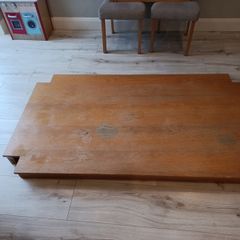 Solid oak dining table for free