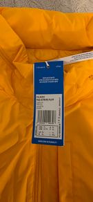 Adidas Jacket Yellow Oad Stripe Puff