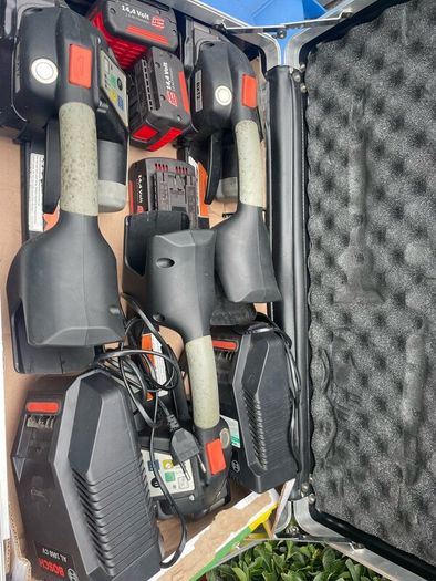 Signode battery strapping tool