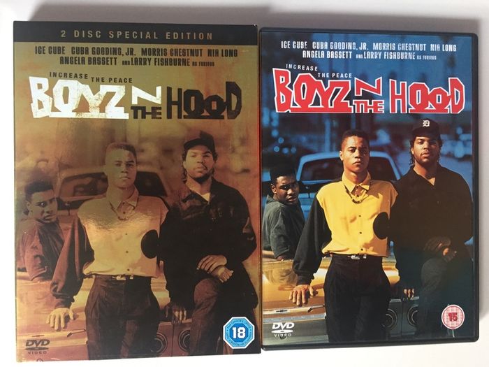 Boyz N The Hood [1991] Cuba Gooding JR, Ice Cube, Nia Long, Angela Basset & Larry Fishburne [Movie 2xDVD]