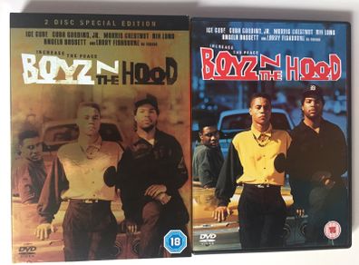 Boyz N The Hood [1991] Cuba Gooding JR, Ice Cube, Nia Long, Angela Basset & Larry Fishburne [Movie 2xDVD]