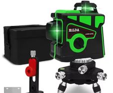 Laser Level 12 Lines 3D Level Self-Leveling 360 Horizontal And Vertical Cross Super Powerful Green Laser Level