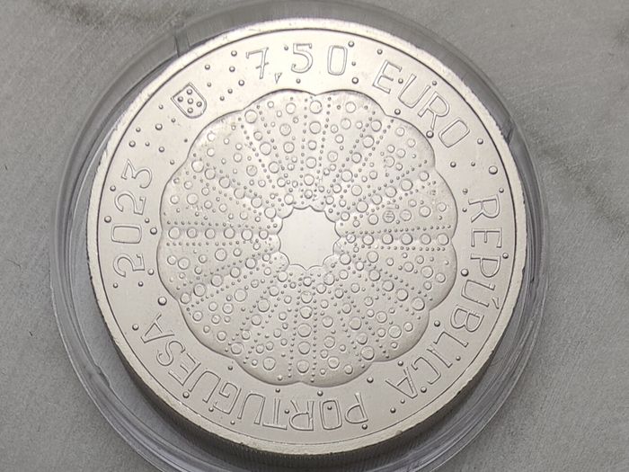 Portugal 7.5 Euro Base Metals Uncirculated Coin 2023 - Literacy of the Seas - 125 Years Vasco da Gama Aquarium