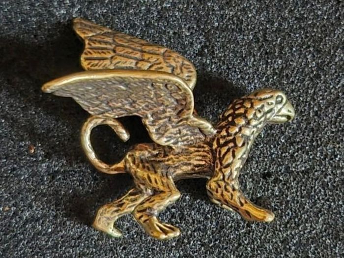 4 brass dragons.