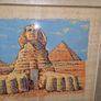 Framed Egyptian papyrus art Image 3
