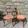 Victorian Carved Walnut Chairs. Image 7
