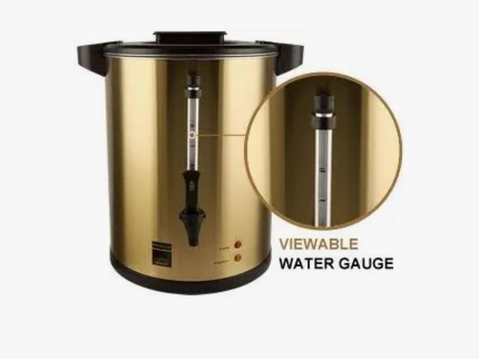 Commercial stainless steel Coffee Urn 16L 110cups Double Wall Stainless steel Large Coffee Maker