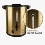 Commercial stainless steel Coffee Urn 16L 110cups Double Wall Stainless steel Large Coffee Maker Image 7