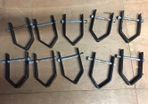 10 x Marquee Girder Clamps hanging Rigging Trussing Etc.