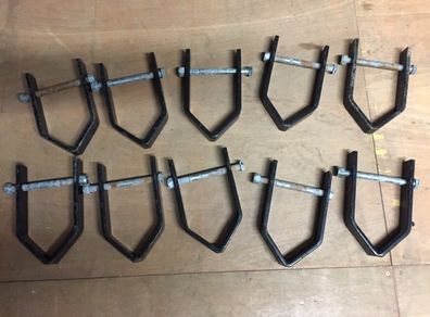 10 x Marquee Girder Clamps hanging Rigging Trussing Etc.