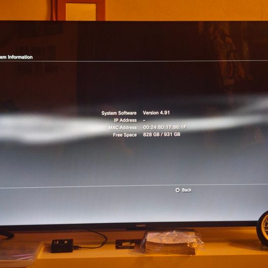 playstation 3 slim moded 1TB hen thousands free games