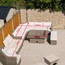 XL Rathwood Outdoor Gargen Corner Sofa Dining Set (Adjustable Table) Image 6