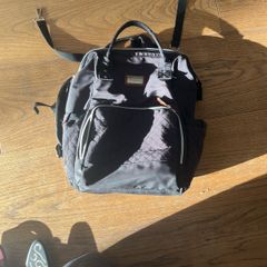 Nappy bag black