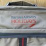 British Airways Holidays Grey Travel Shoulder Bag - Vintage 80's Image 2