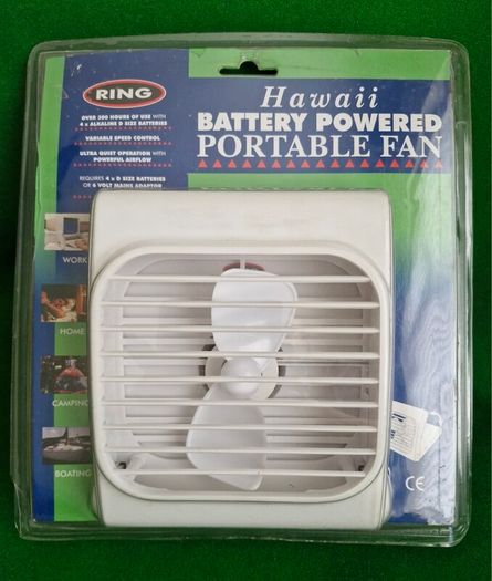 Portable Battery Powered  Fan