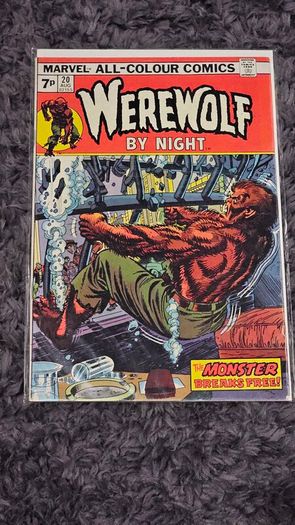 Werewolf by Night Comics Lot