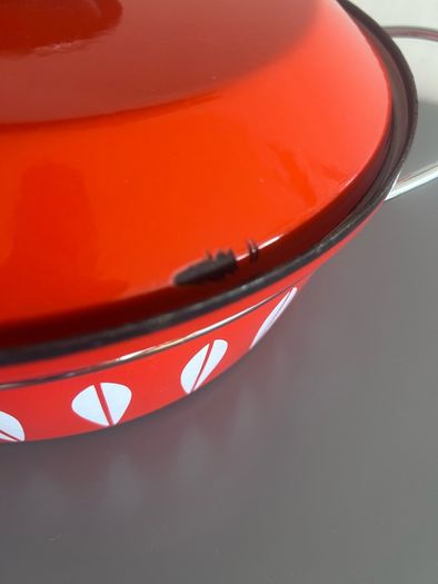 Vintage Cathrineholm pot Scandinavian retro
