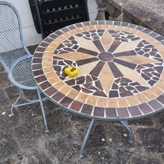 Garden table & 1 chair (26145)