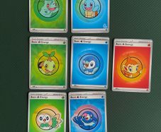 Pokemon Series 1 First Partner Stickers Energy Cards