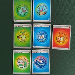Pokemon Series 1 First Partner Stickers Energy Cards